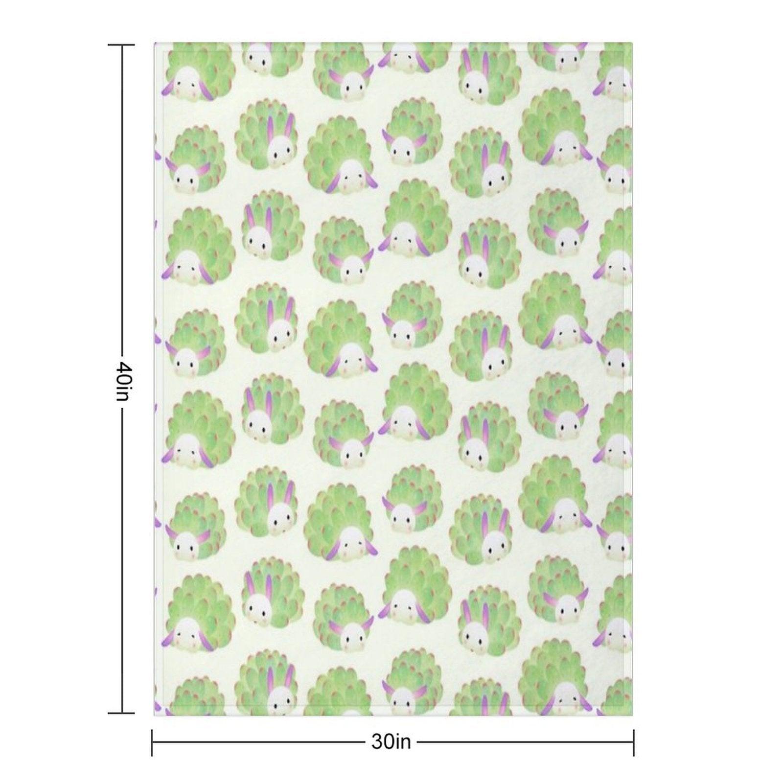 Sea Sheep Throw Blanket