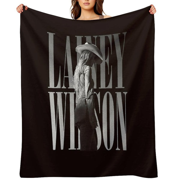 Lainey Wilson - Country's Cool Again Tour Easy Care Throw Blanket