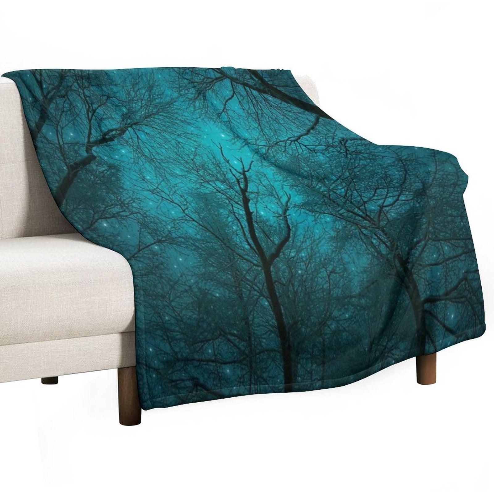 Simply Stare Upward Throw Blanket