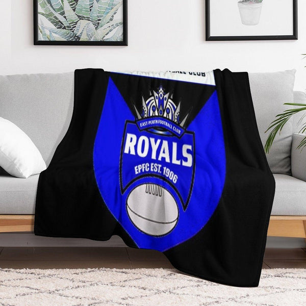 East Perth Football Club  AFL Australian Football Throw Blanket