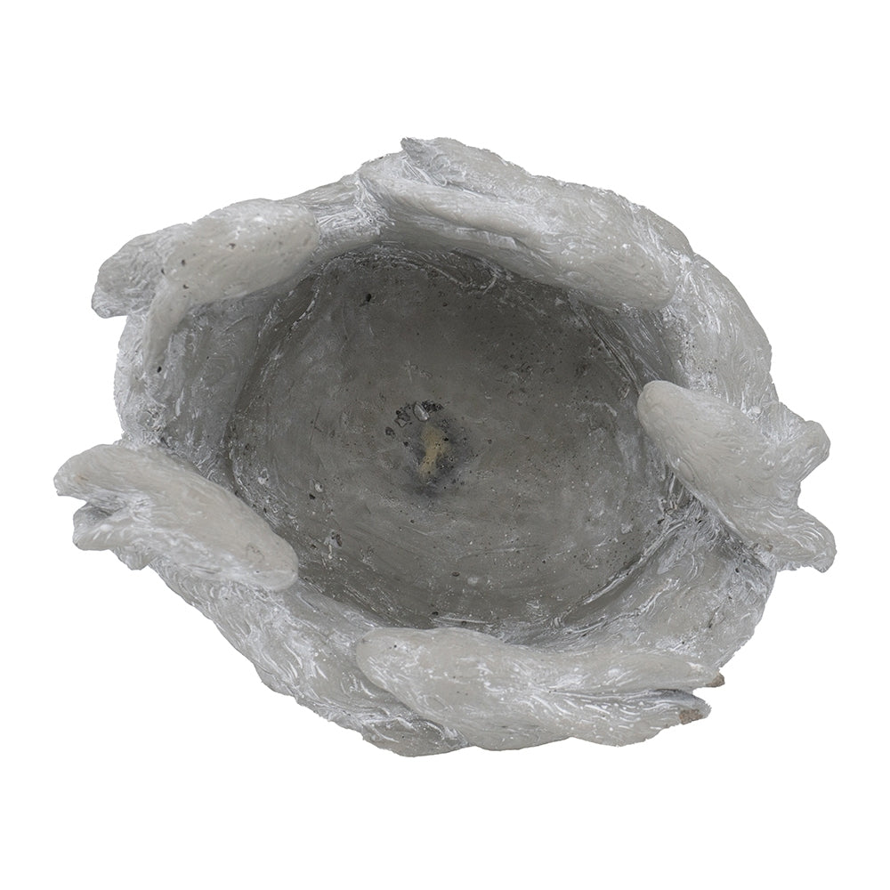 10x8x6.5' 5 Bunny Cement Planter