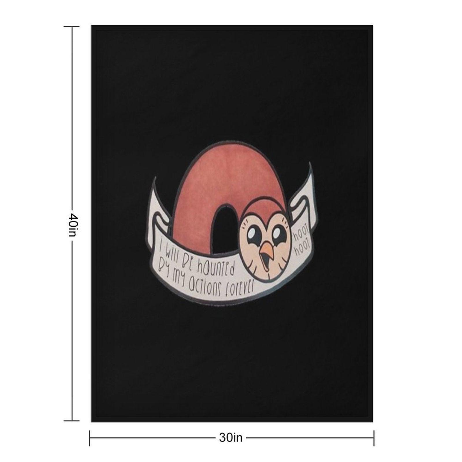 GOOD OWL Perfect Gift  Owl House Gift for Fans Throw Blanket