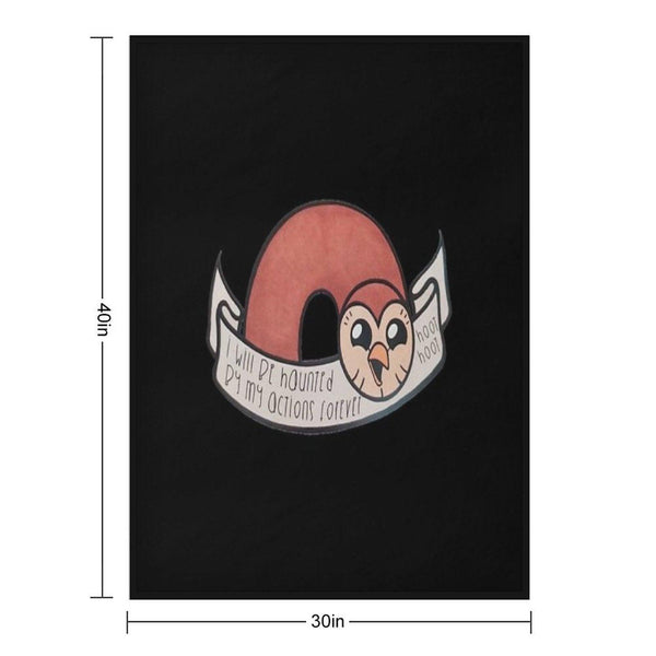 GOOD OWL Perfect Gift  Owl House Gift for Fans Throw Blanket