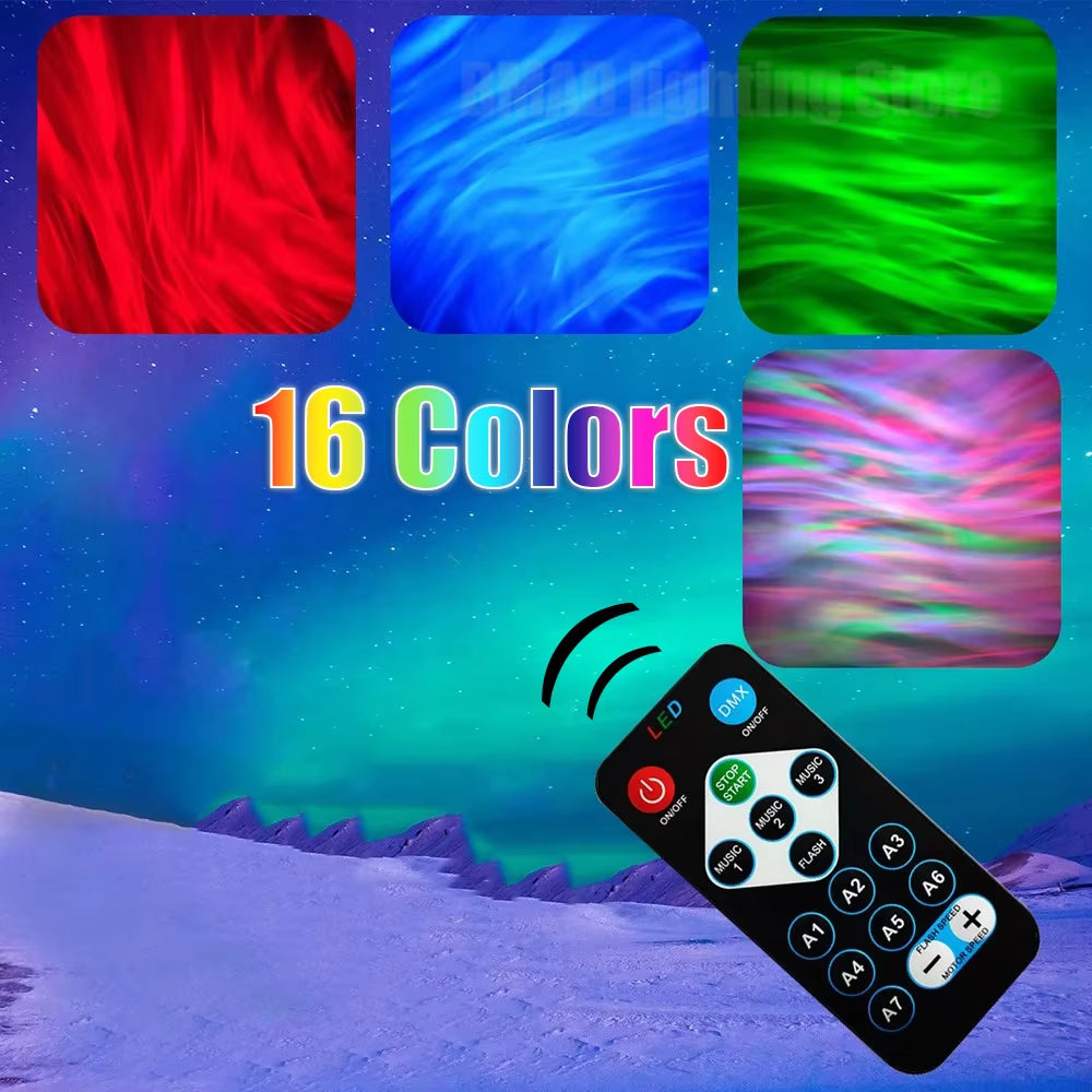 LED Galaxy Projector - Starry Night Light & Aurora Effects GOODSPHORIA.COM