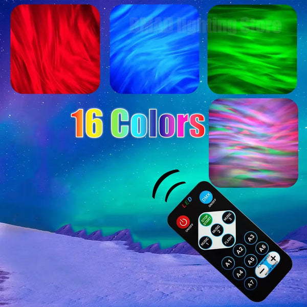 LED Galaxy Projector - Starry Night Light & Aurora Effects GOODSPHORIA.COM