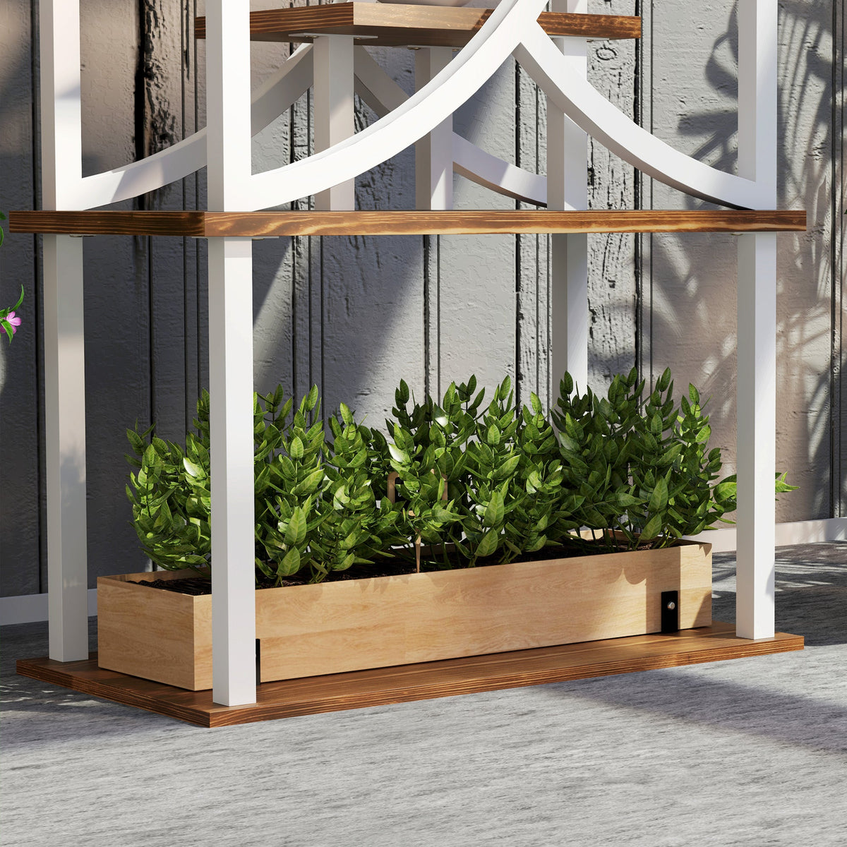 Outsunny 8 Tier Plant Stand Indoor, 62