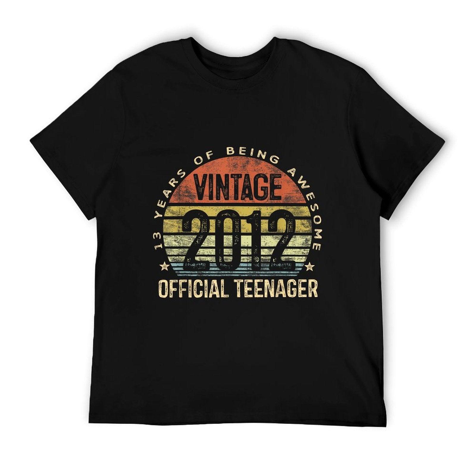 Vintage 2012 Officialnager 13th Birthday Gifts 13 Yr Old T-Shirt