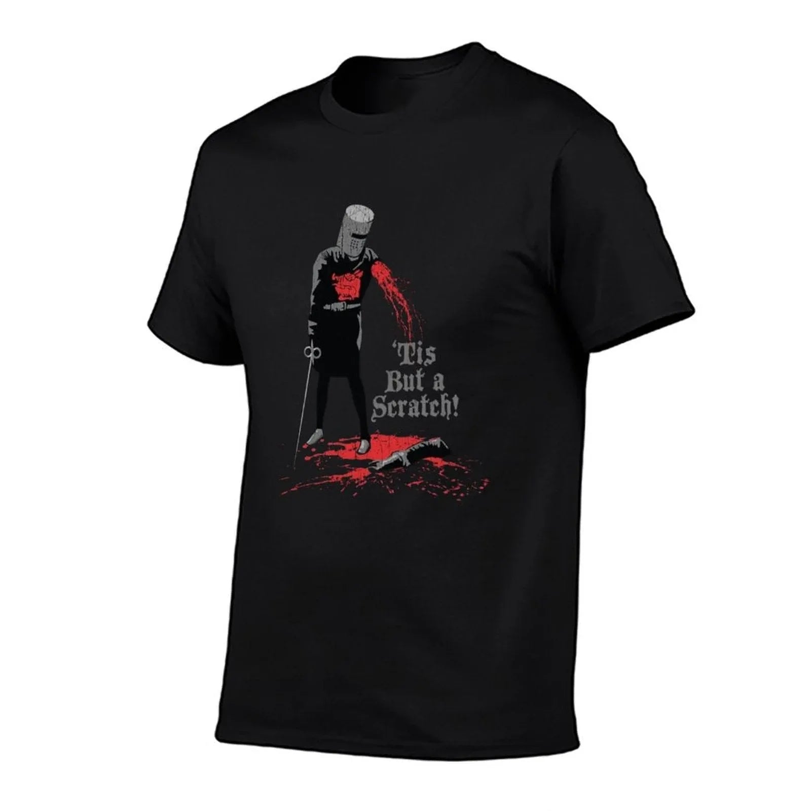 'Tis But A Scratch!  Rolled Sleeves T-Shirt