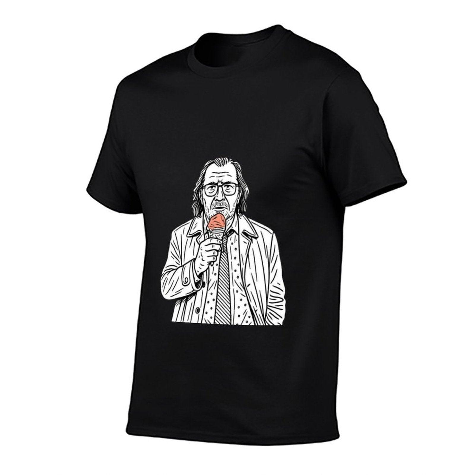 Gary Oldman (slow Horses)  Cotton T-Shirt