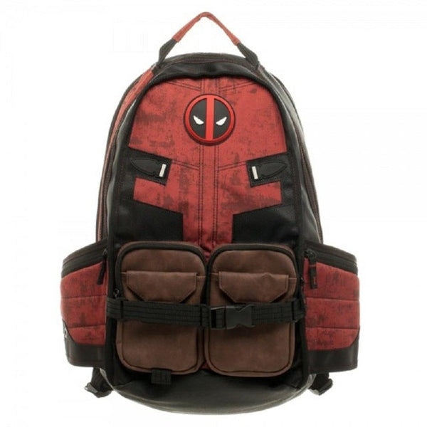 Deadpool Marvel Comics Super Hero Movie Civil War School Bags Men Rucksack Mochila Bag Backpacks shoulder crossbody