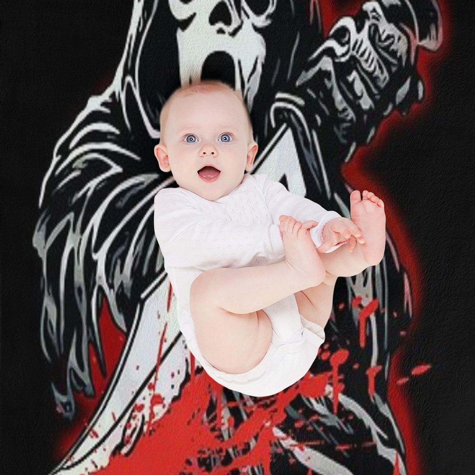 Scream Movie Throw Blanket