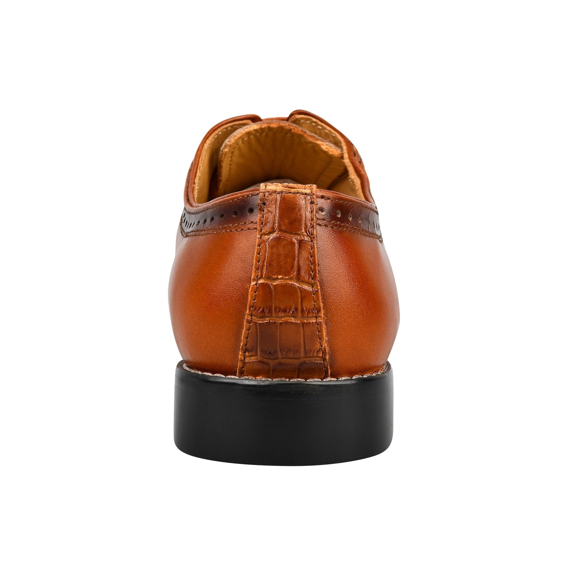 Debonair Genuine Leather Oxford Style Dress Shoes For Men