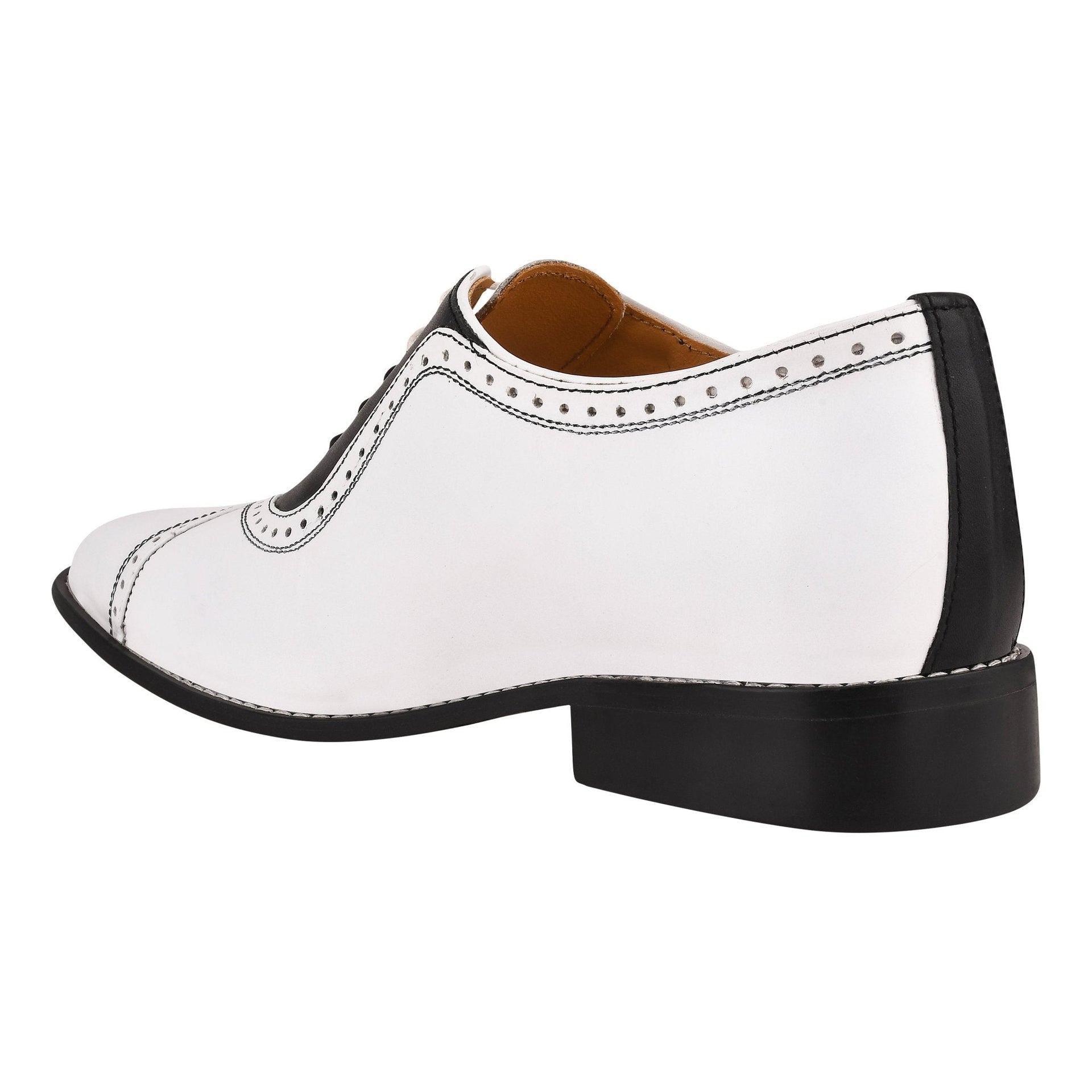 Debonair Genuine Leather Oxford Style Dress Shoes For Men