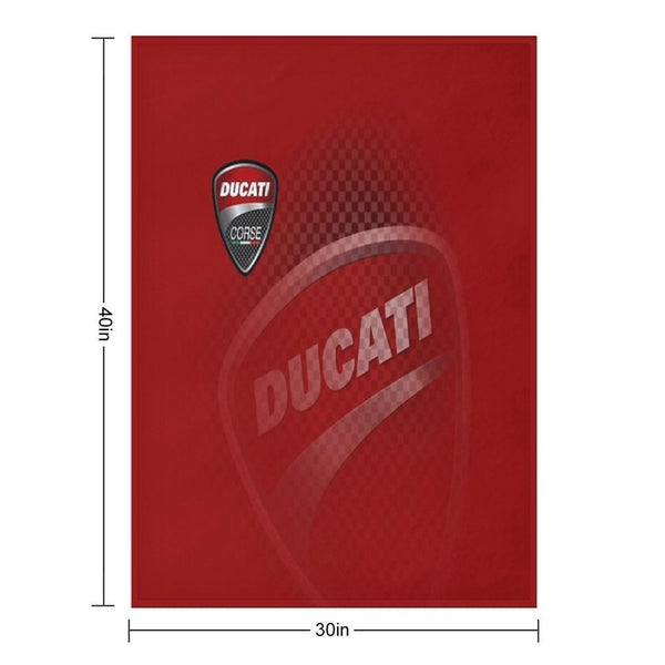 Ducati Design Concept Velvety-soft Throw Blanket