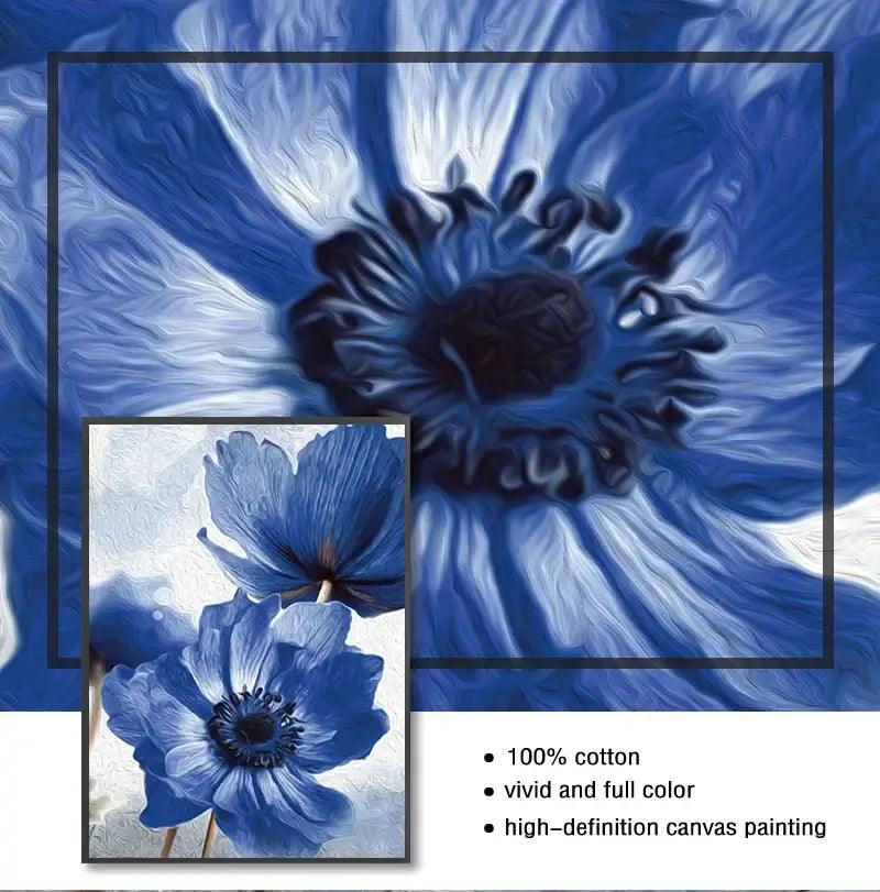 Vibrant Floral Art Set