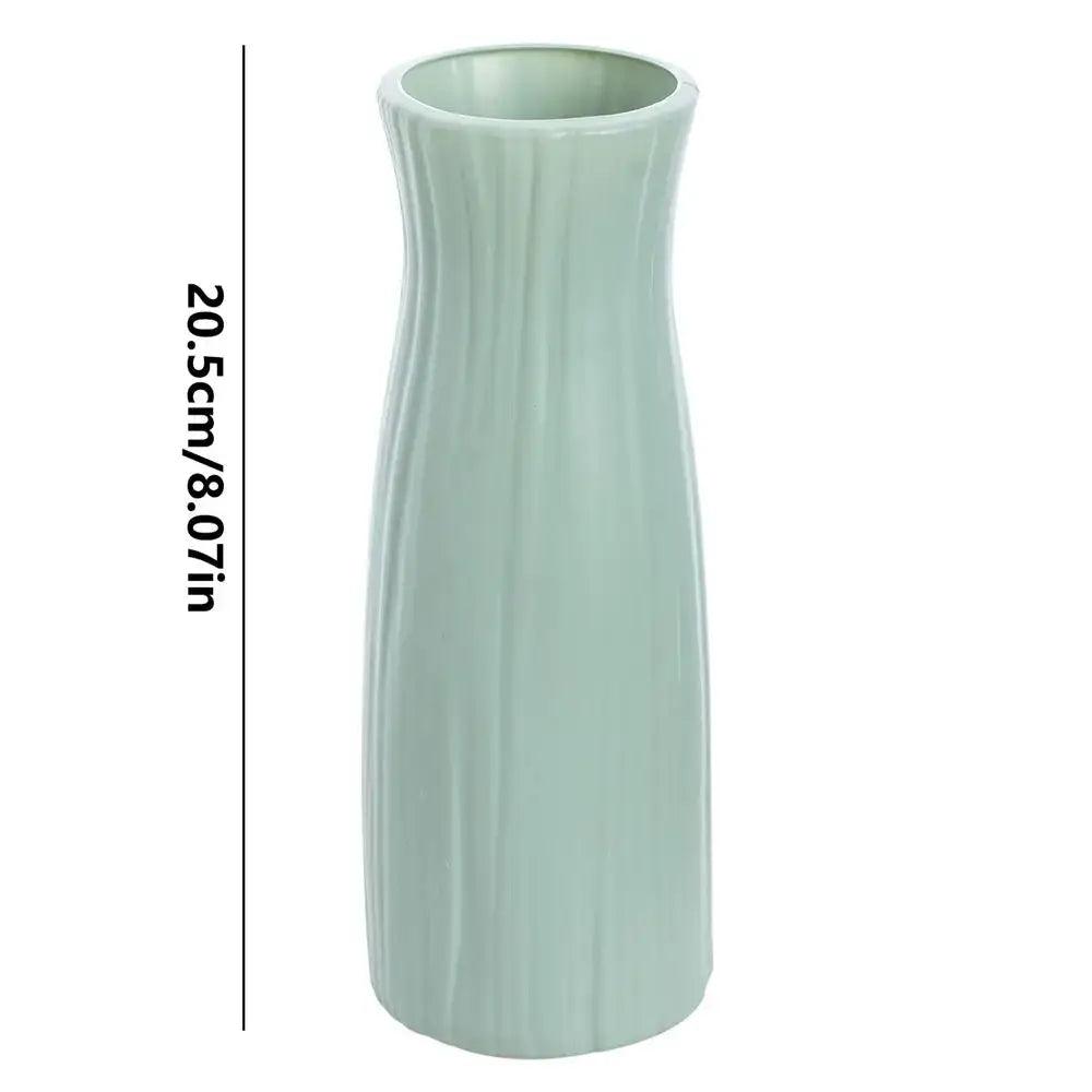 White Plastic Vase Imitation