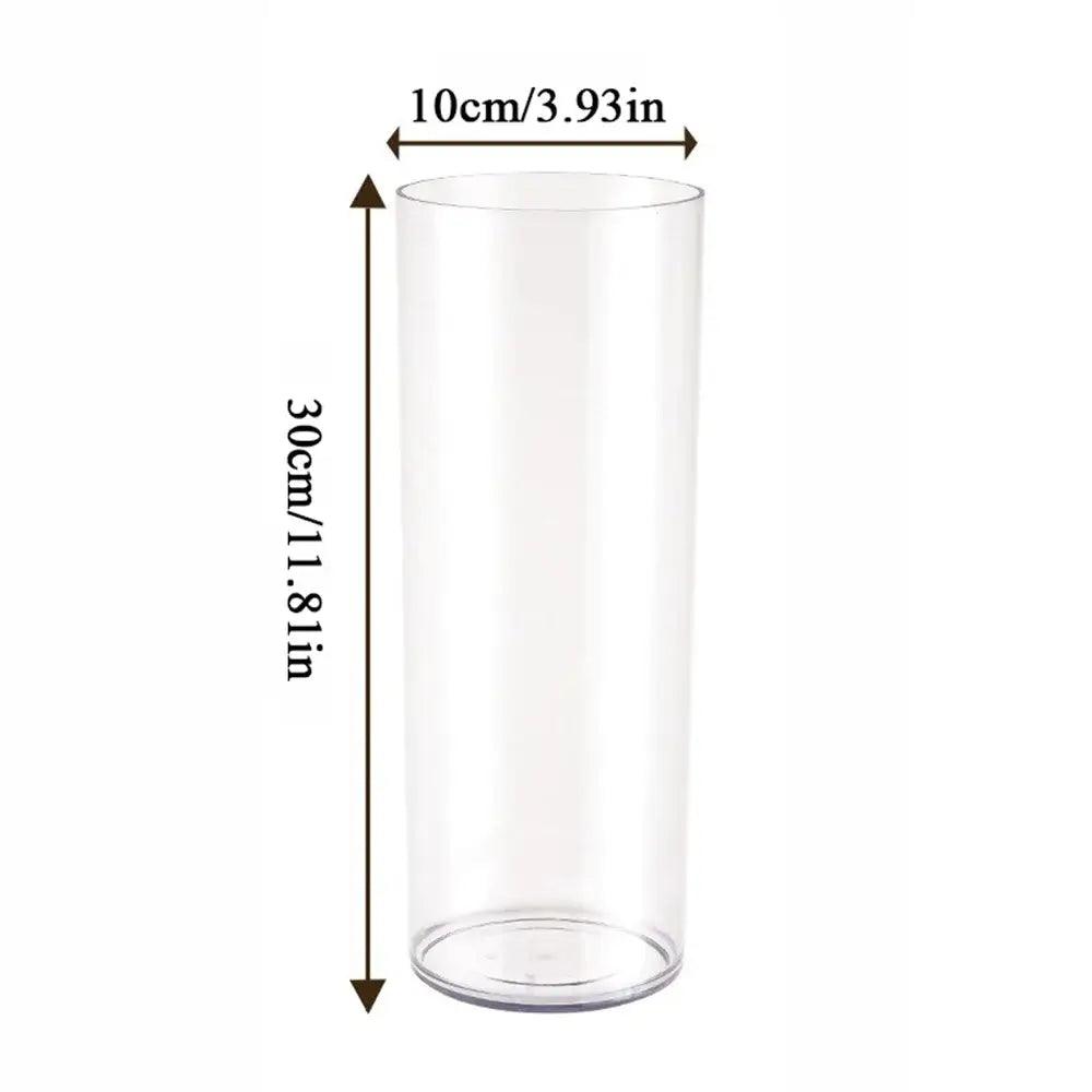 Acrylic Cylinder Flower Vase