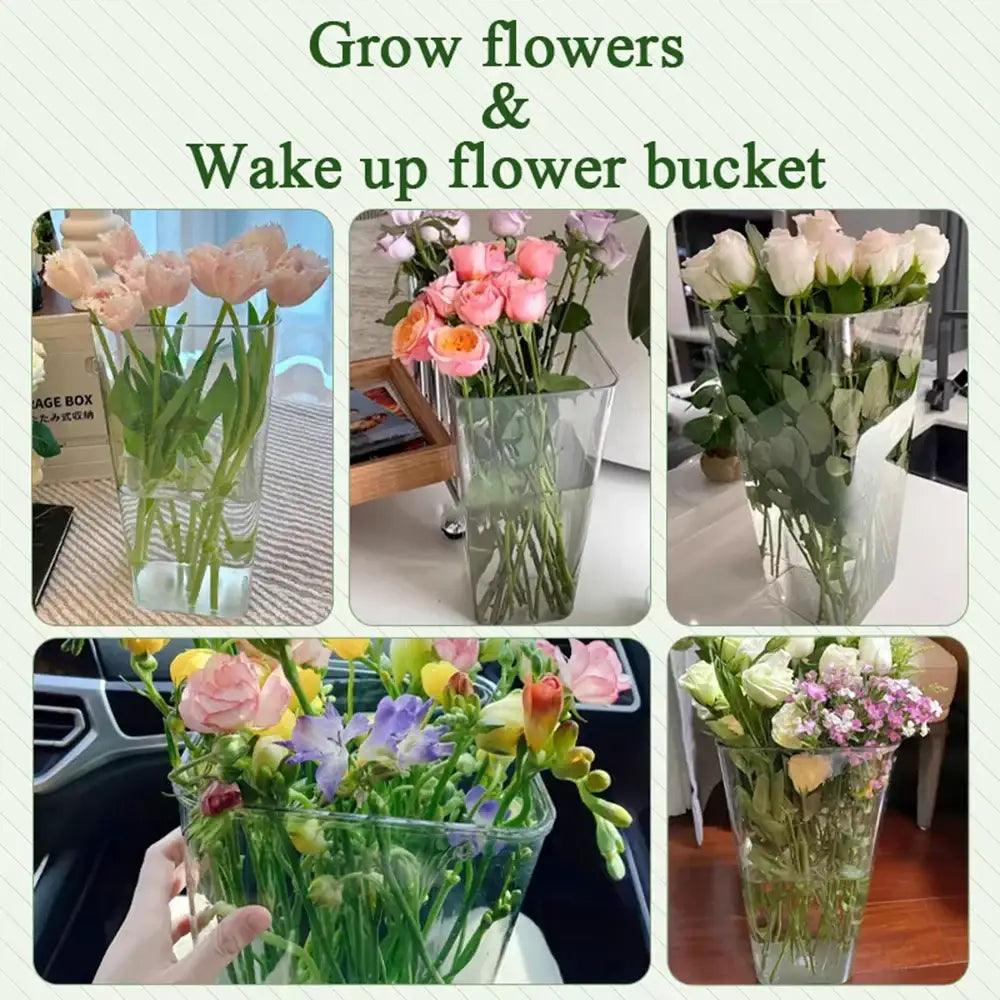 Acrylic Hurricane Flower Vase