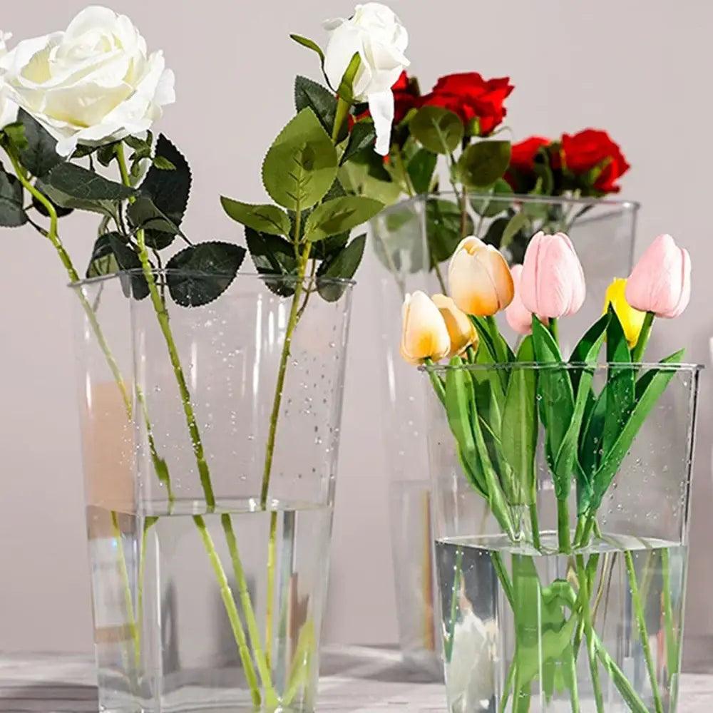 Acrylic Hurricane Flower Vase