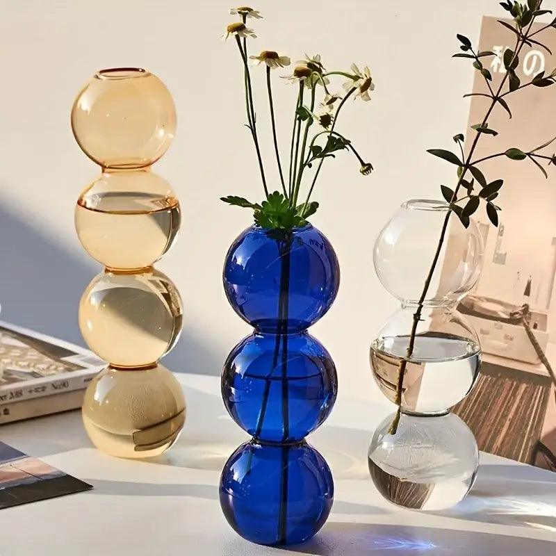 Glass Bubble Vase
