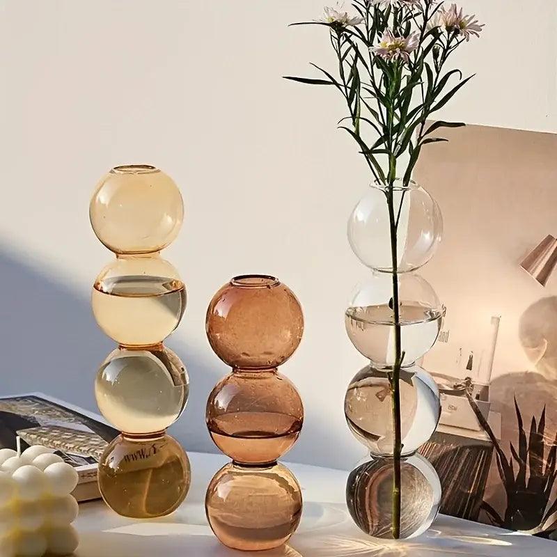 Glass Bubble Vase