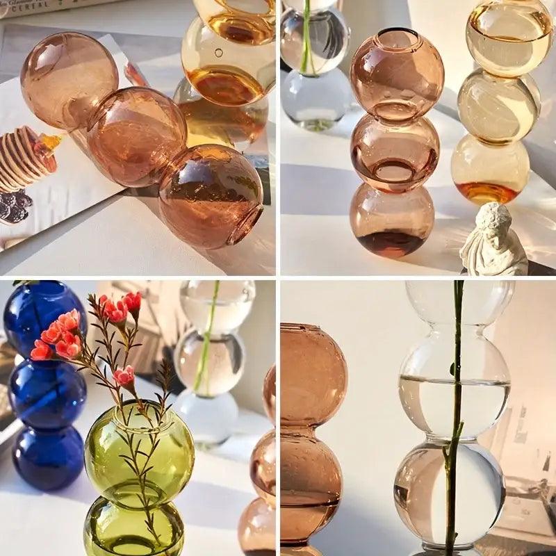 Glass Bubble Vase