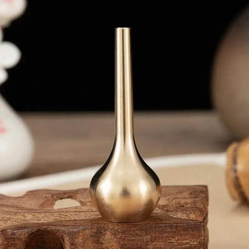 Brass Miniature Vase Set
