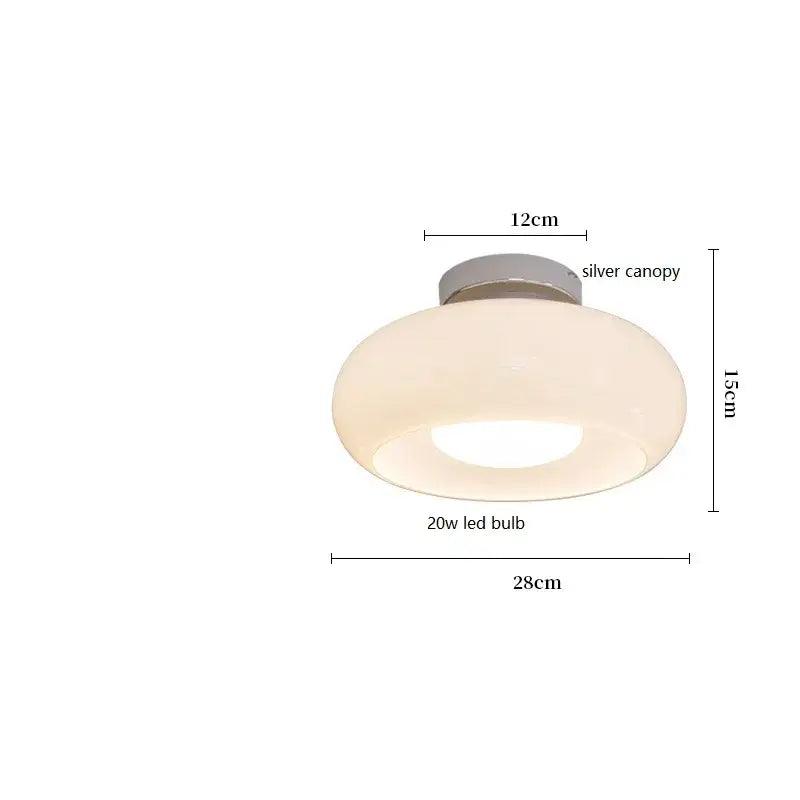 Amber Copper Pendant Light
