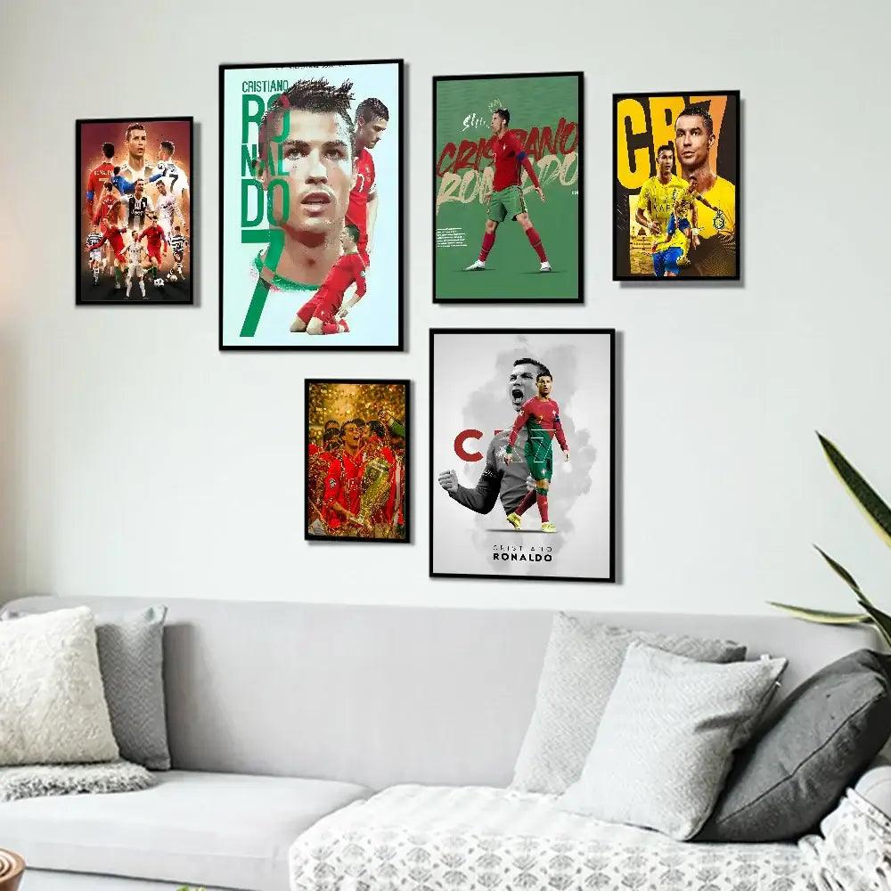 Red Green CR7 Poster