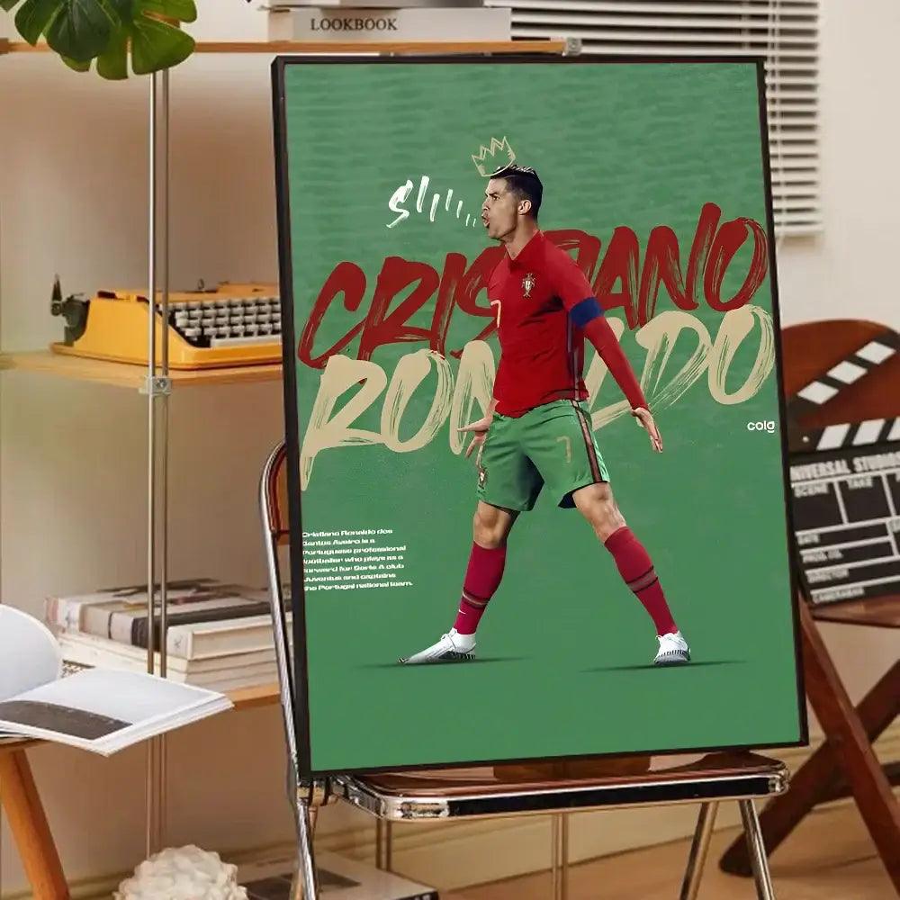 Red Green CR7 Poster