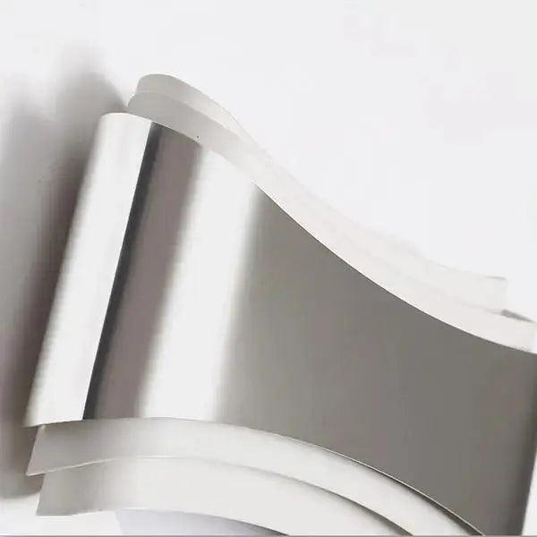 Stainless Curved Wall Sconce