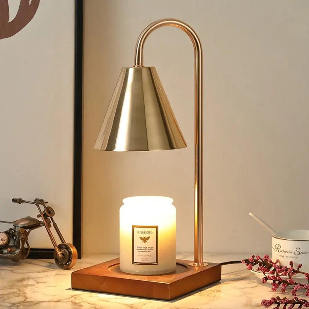 Gold Conical Candle Warmer