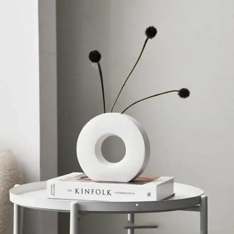 Ceramic Donut Vase