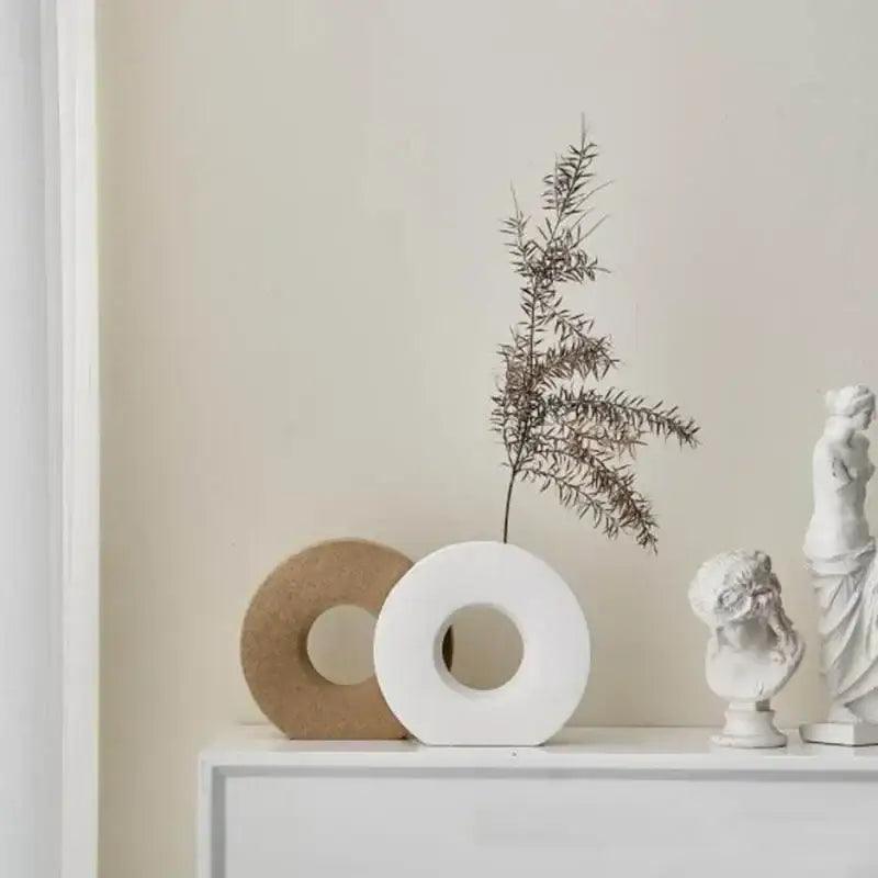 Ceramic Donut Vase