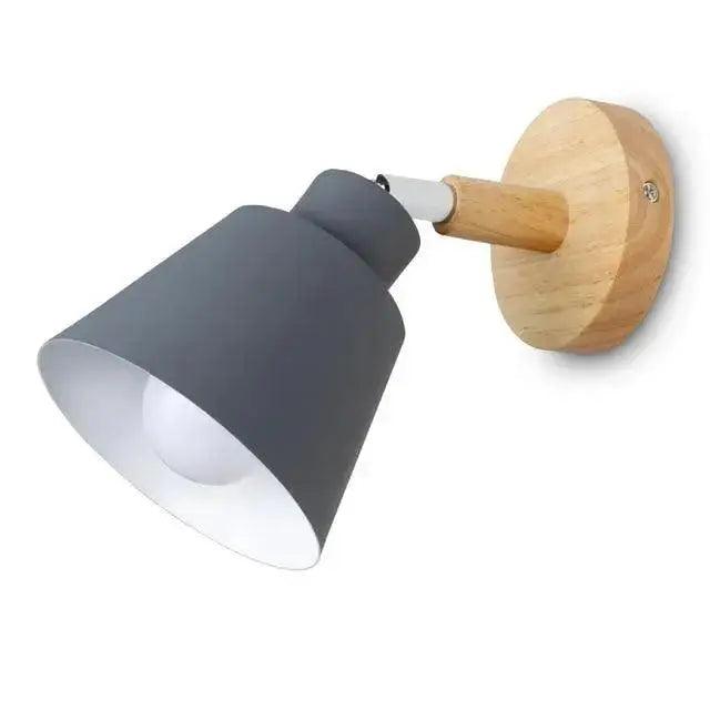 Black Conical Wall Sconce