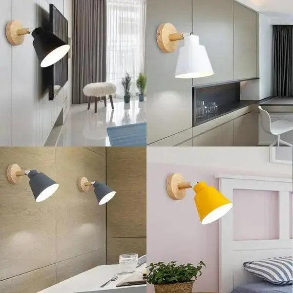Black Conical Wall Sconce