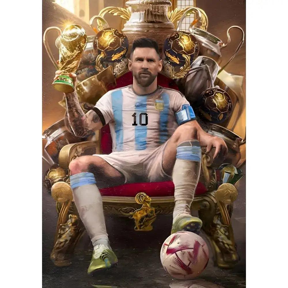Football Star Messi Poster