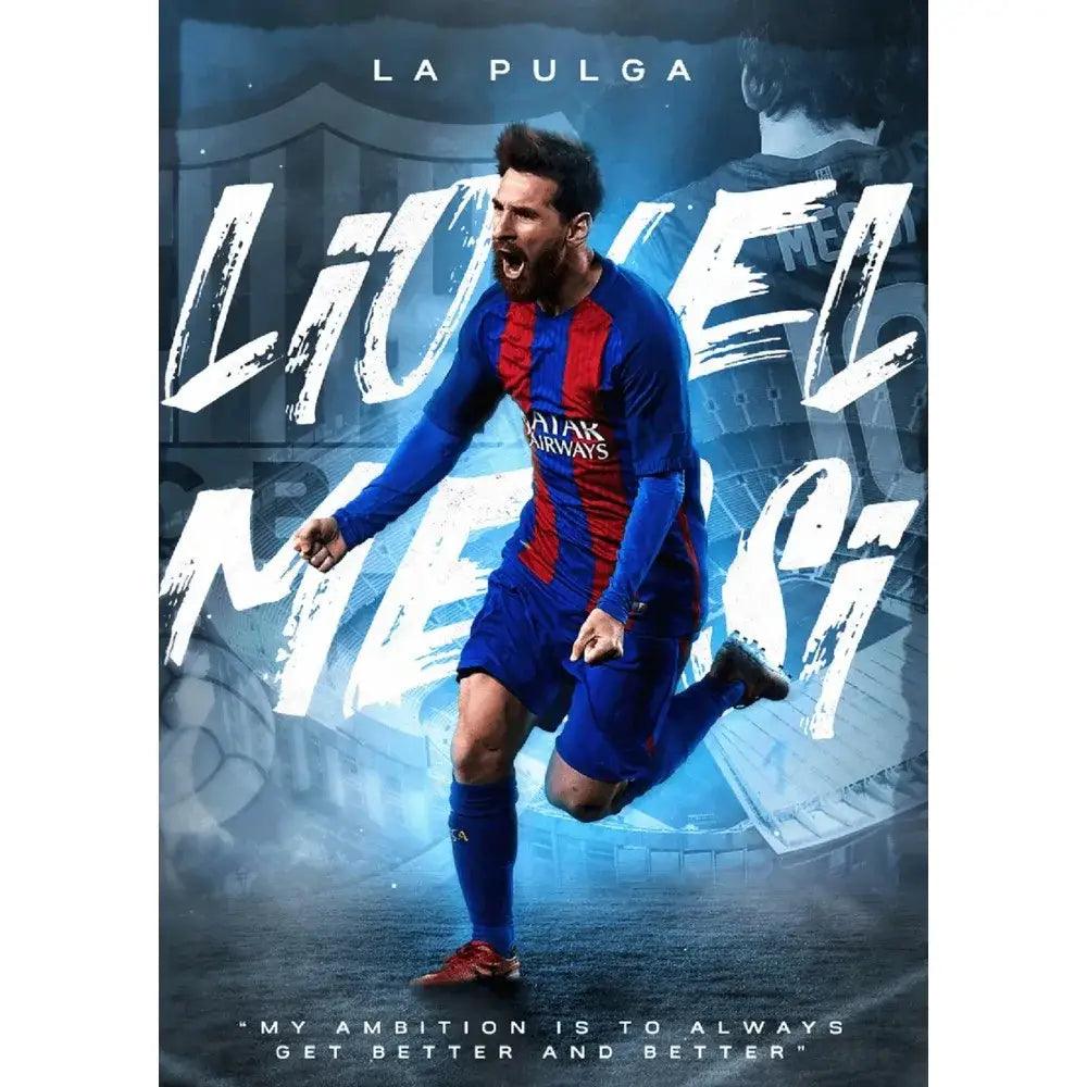 Football Star Messi Poster