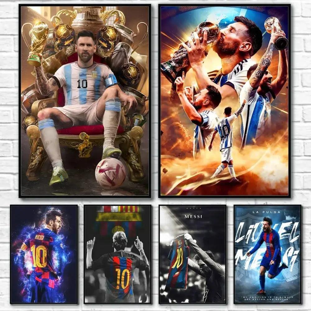 Football Star Messi Poster