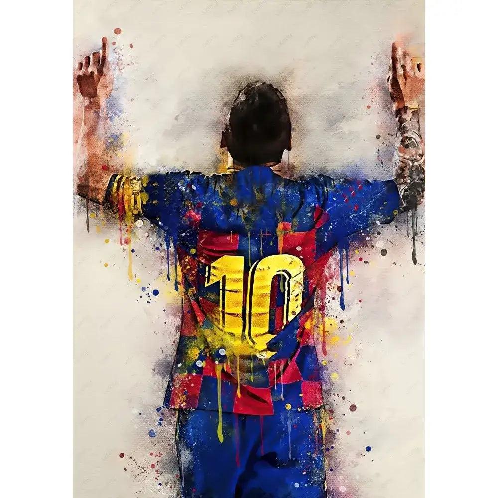 Football Star Messi Poster