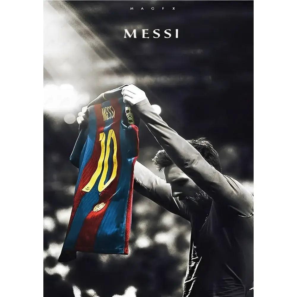 Football Star Messi Poster