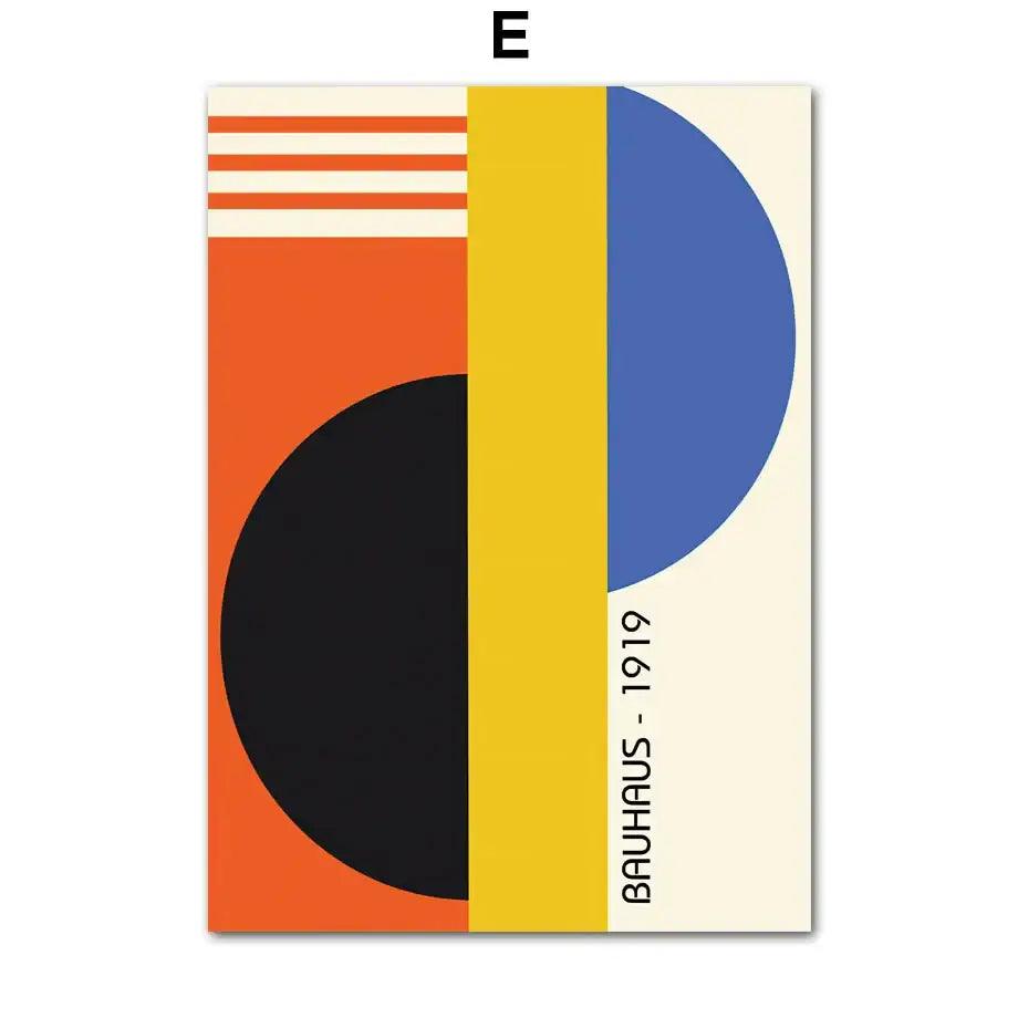 Pop Art Geometric Canvas Set