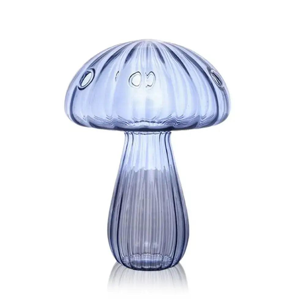 Ribbed Glass Aromatherapy Vase