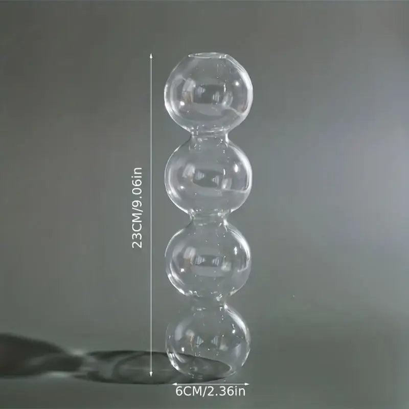 Modern Glass Bubble Vase