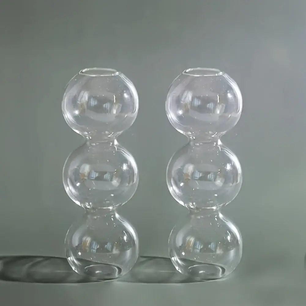 Modern Glass Bubble Vase