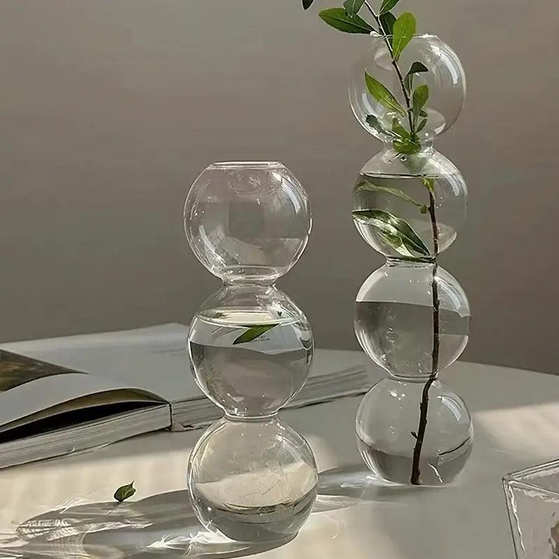 Modern Glass Bubble Vase