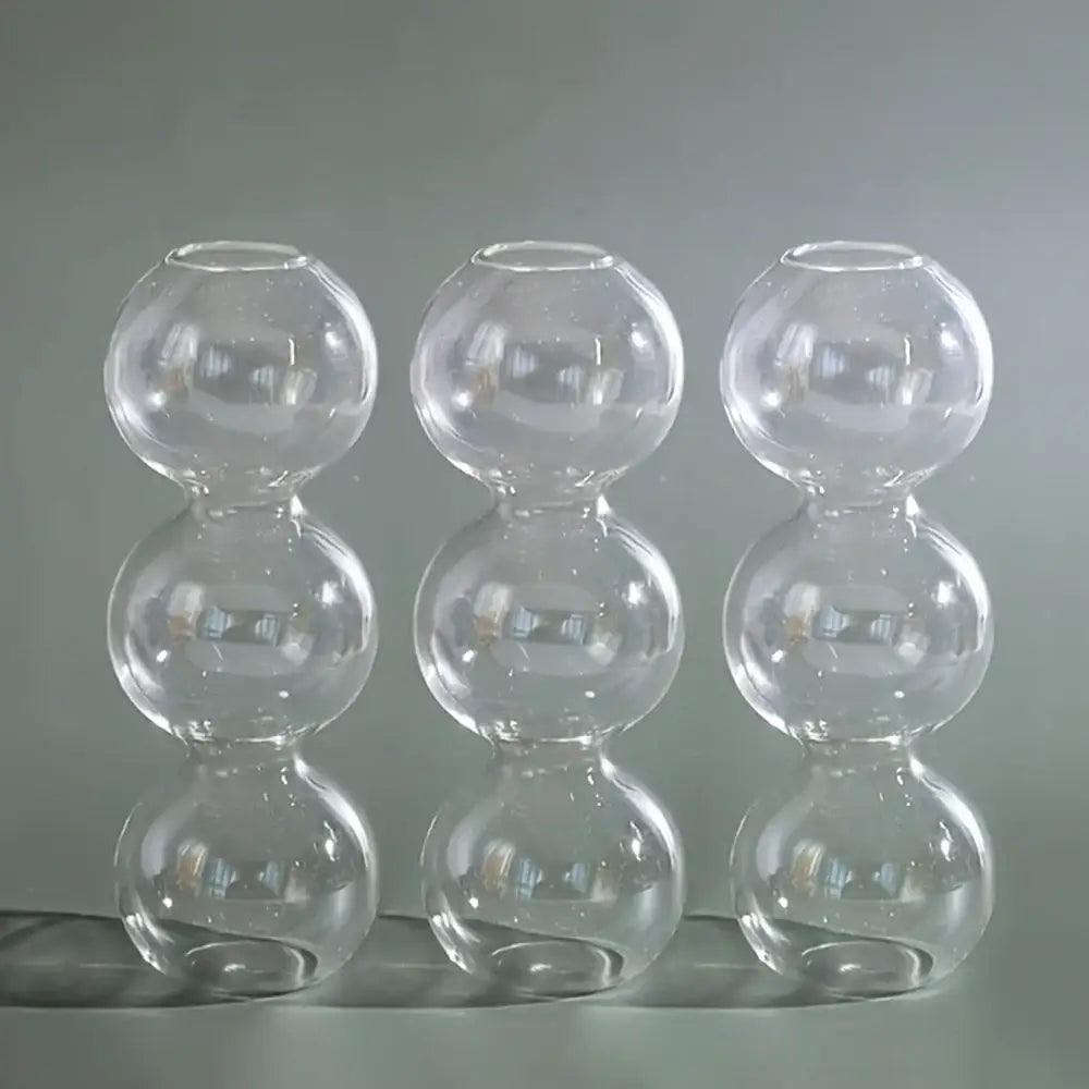 Modern Glass Bubble Vase
