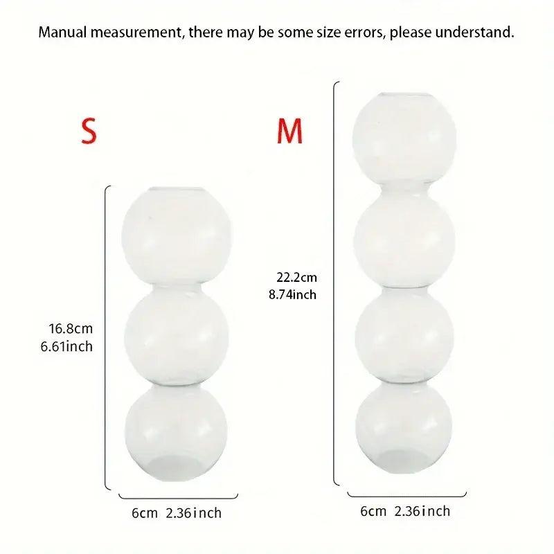 Modern Glass Bubble Vase