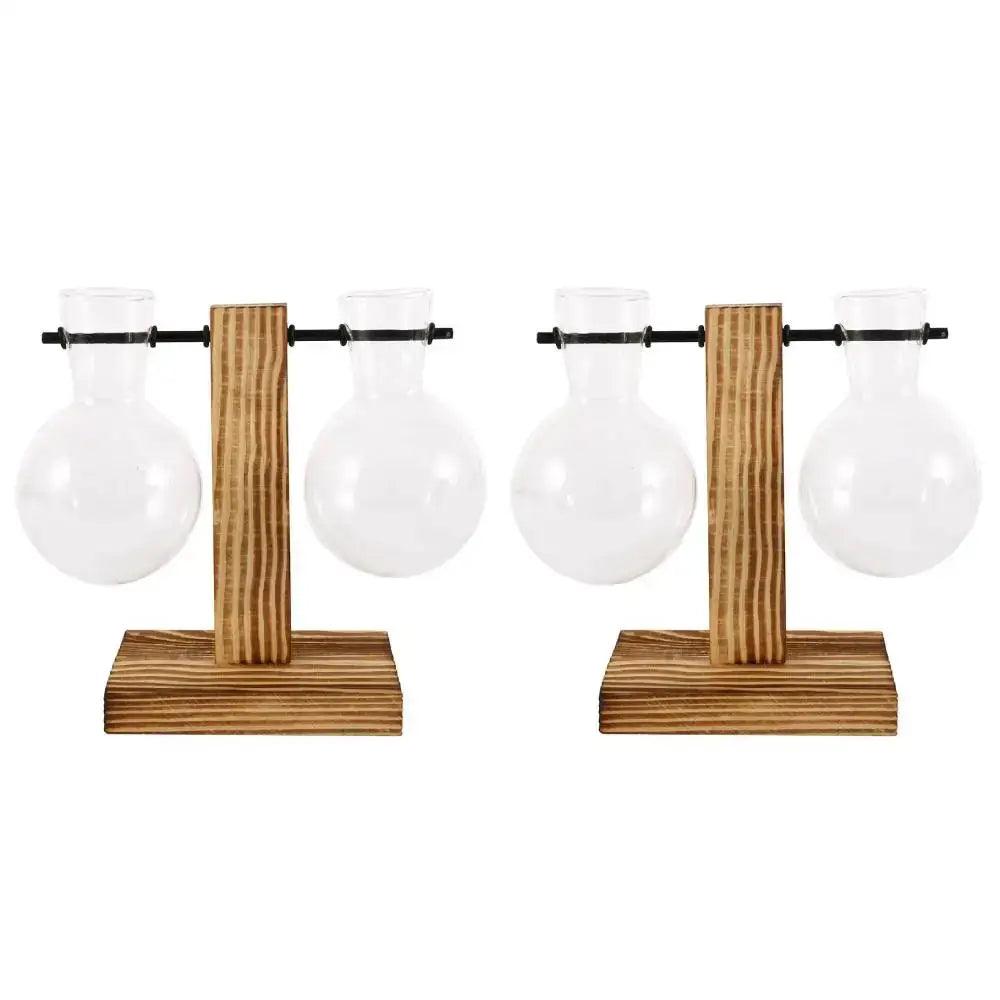 Glass Bulb Vase Set