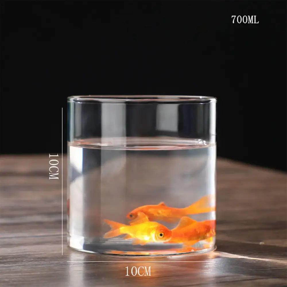 Clear Glass Flower Vase
